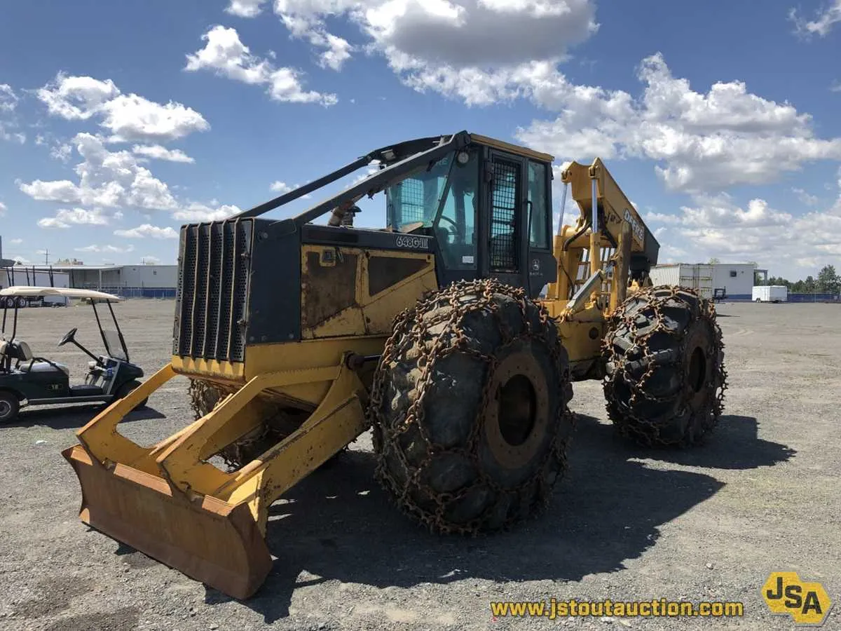 john deere 648giii skidder specs