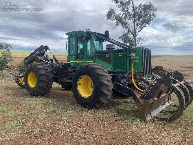 john deere 648h skidder specs