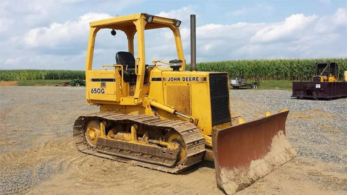 john deere 650g dozer specs