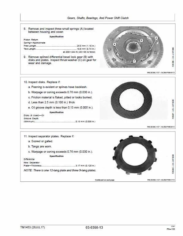 john deere 670b specs