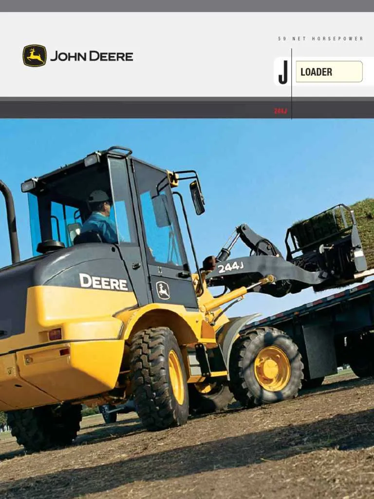 john deere 724j wheel loader specs