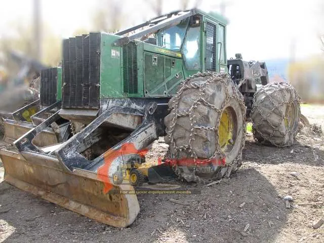 john deere 748h skidder specs