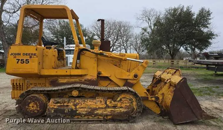 john deere 755c crawler loader specs