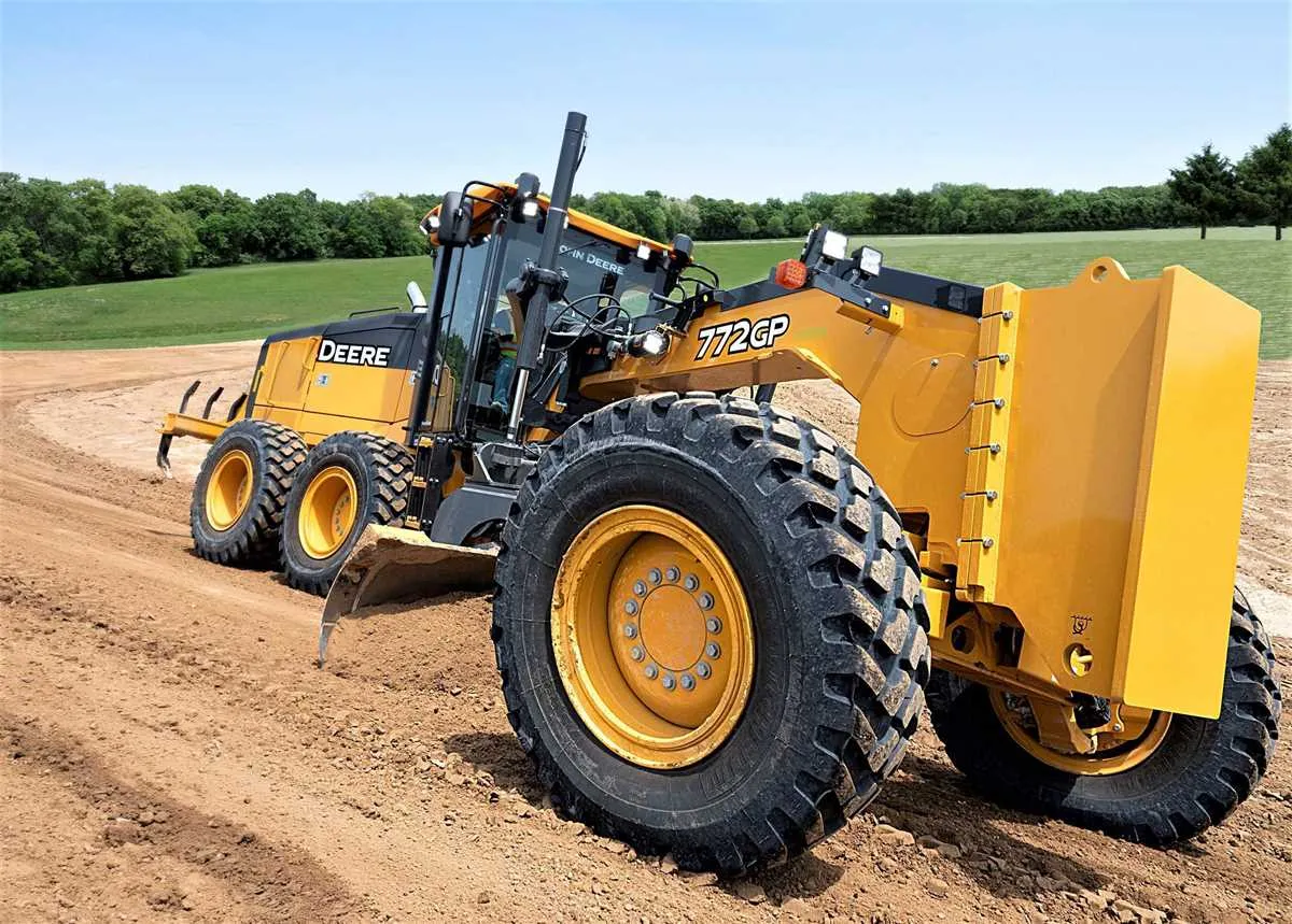 john deere 772j grader specs
