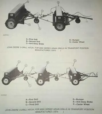john deere 8000 grain drill specs