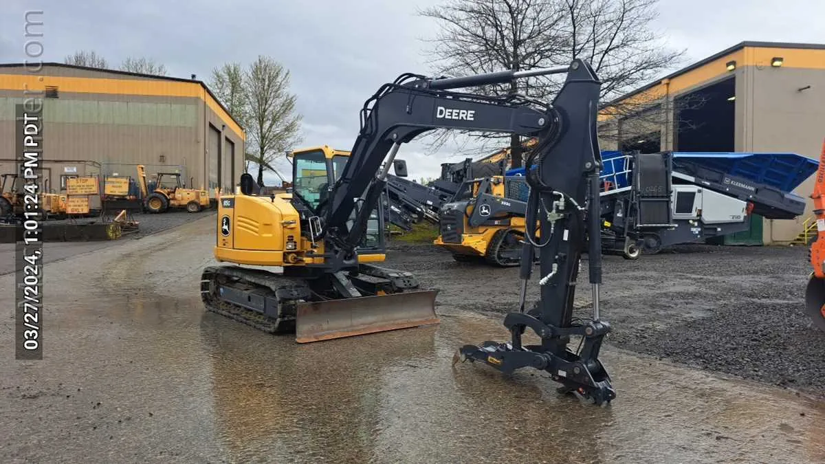john deere 85g mini excavator specs