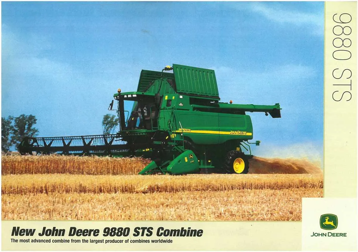 john deere 9880 sts specs