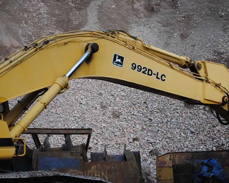 john deere 992 excavator specs