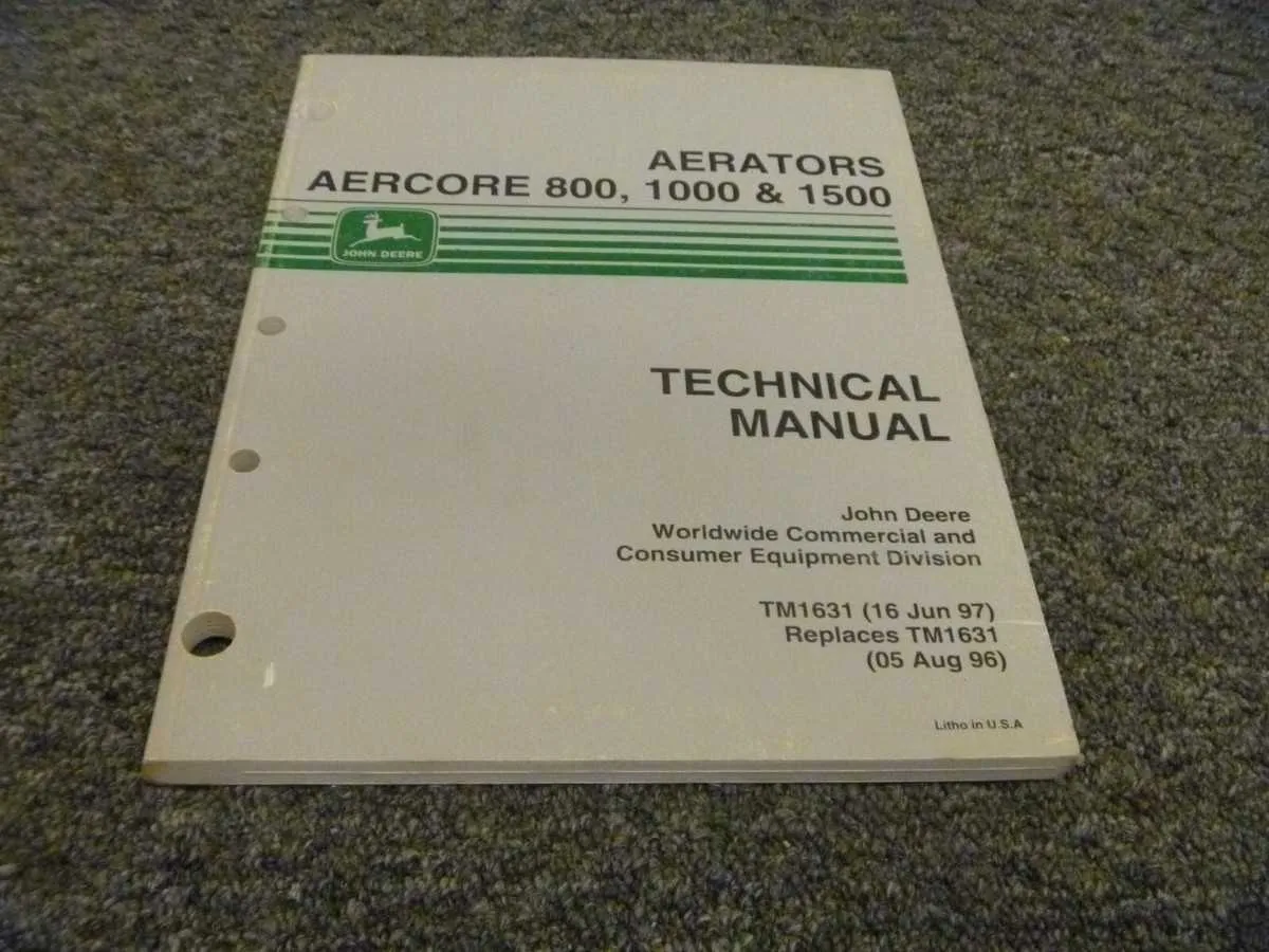 john deere aercore 1000 specs