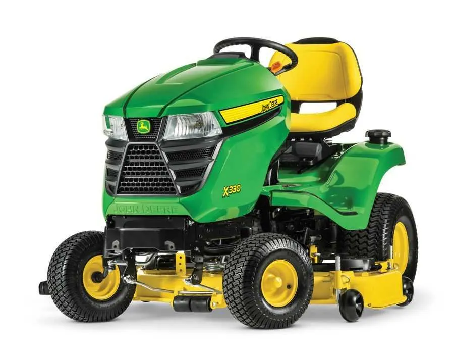 john deere d110 vs x330 specs
