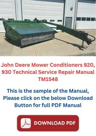 john deere discbine specs john deere discbine specs