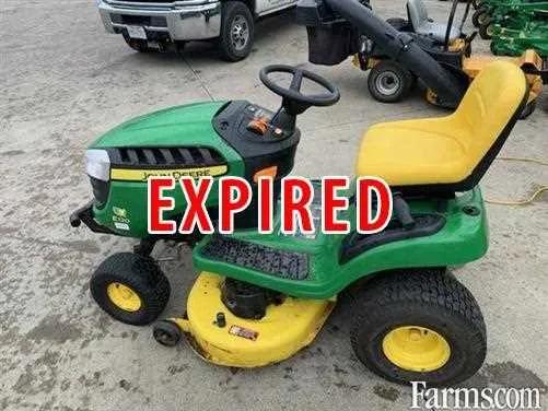 john deere e120 riding mower specs