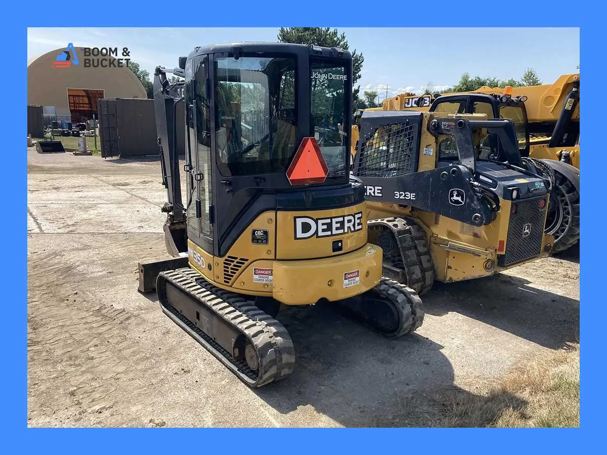 john deere excavator 345g specs