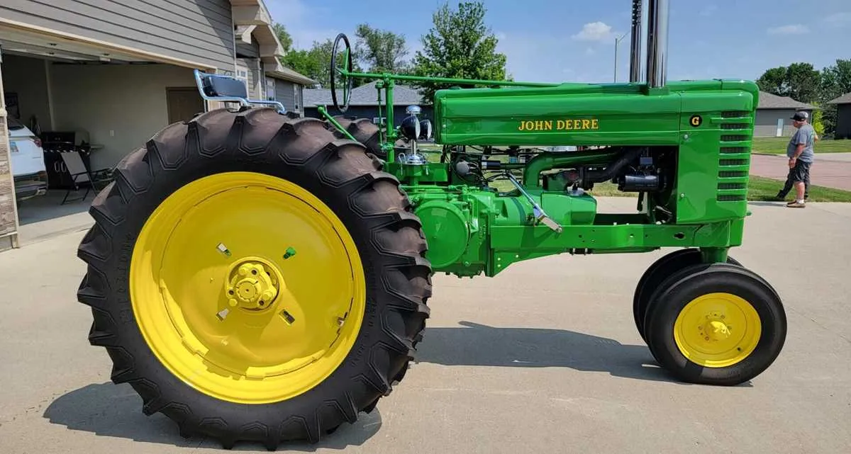 john deere g crankshaft specs