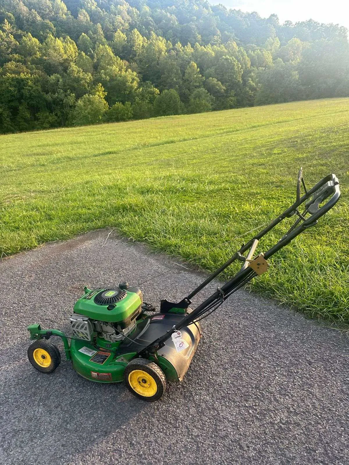 john deere js40 specs
