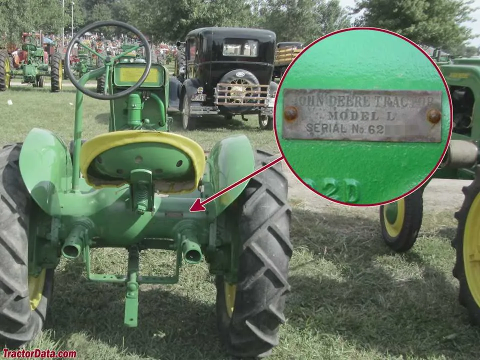 john deere l specs