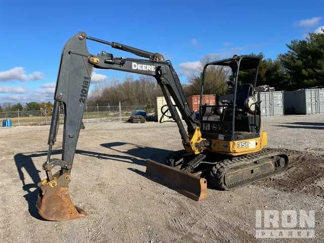 john deere mini excavator 35d specs