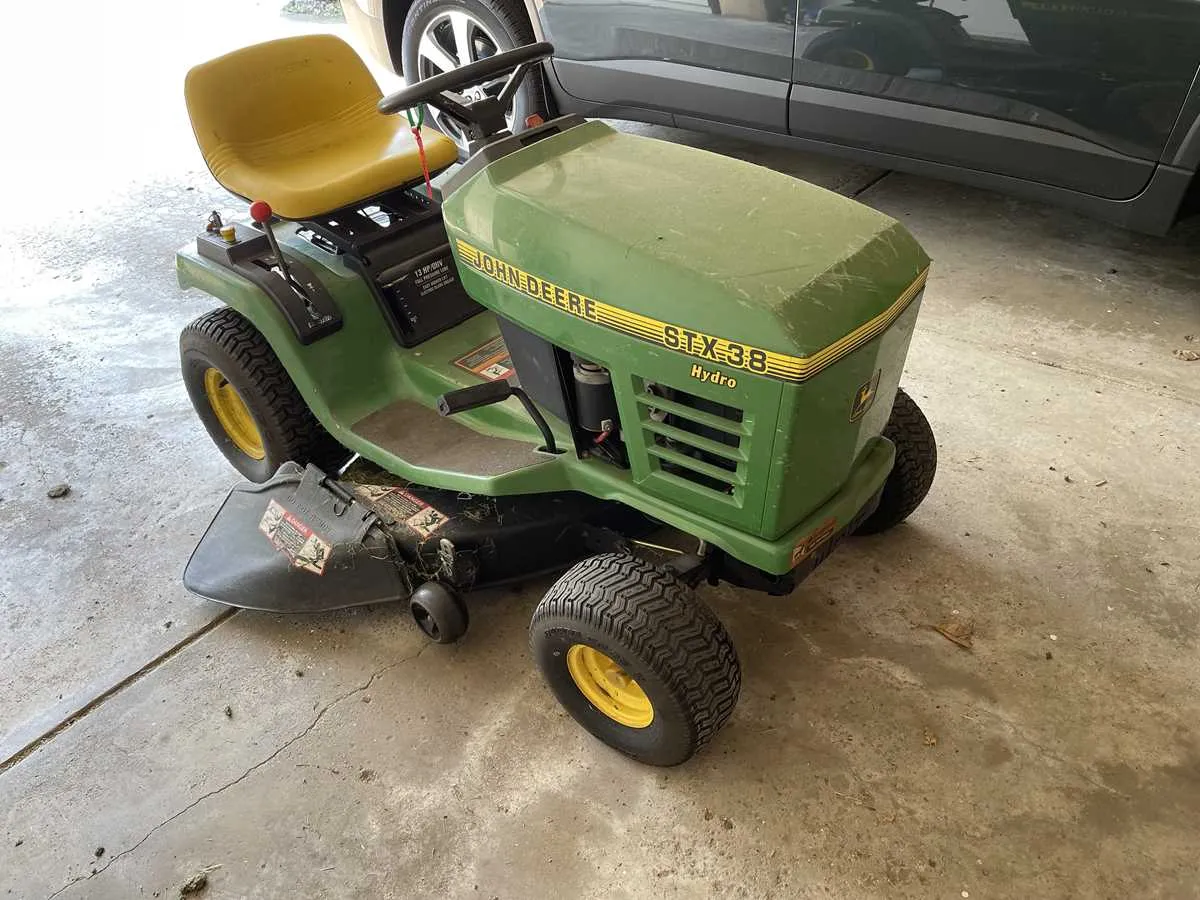 john deere specs stx38 john deere specs stx38
