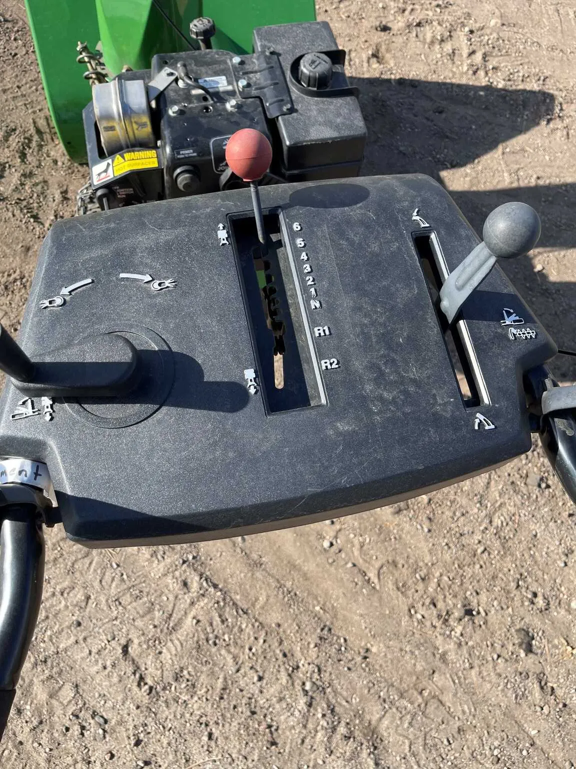 john deere trs26 snowblower specs