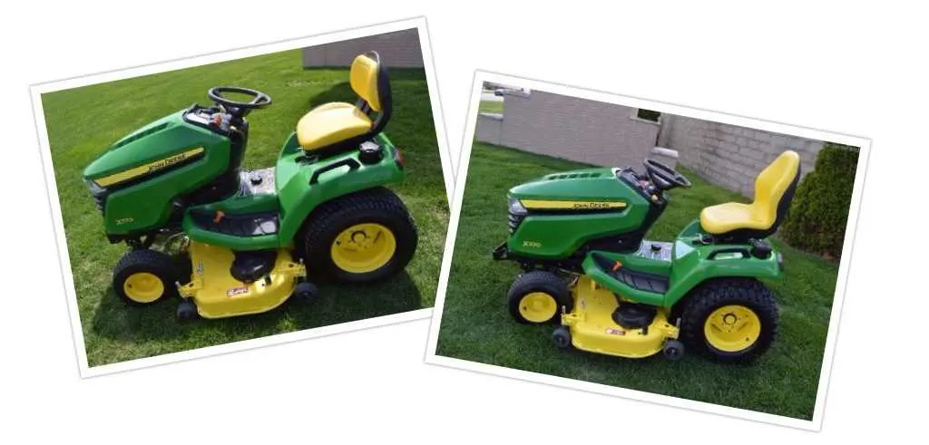 john deere x590 specs