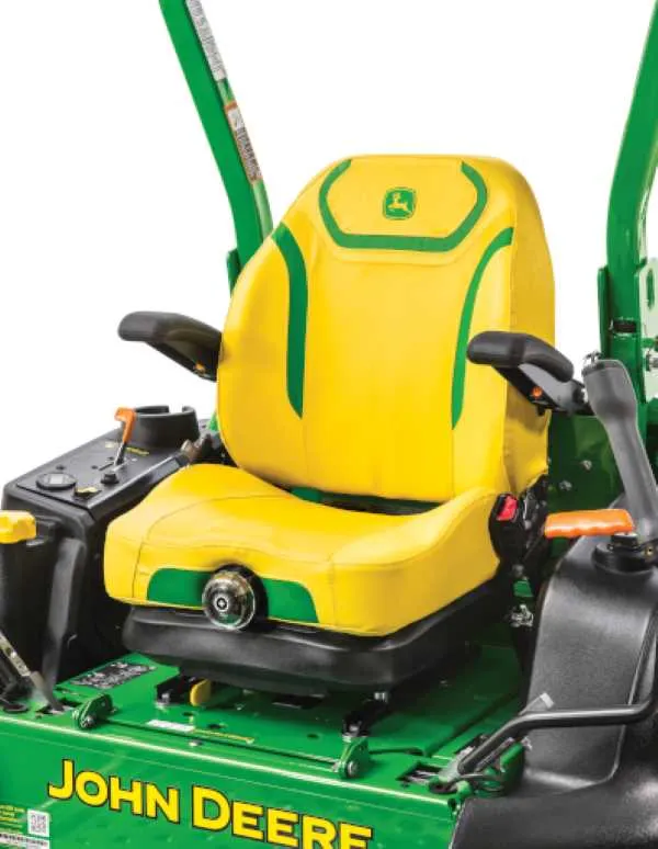john deere z track zero turn mower specs