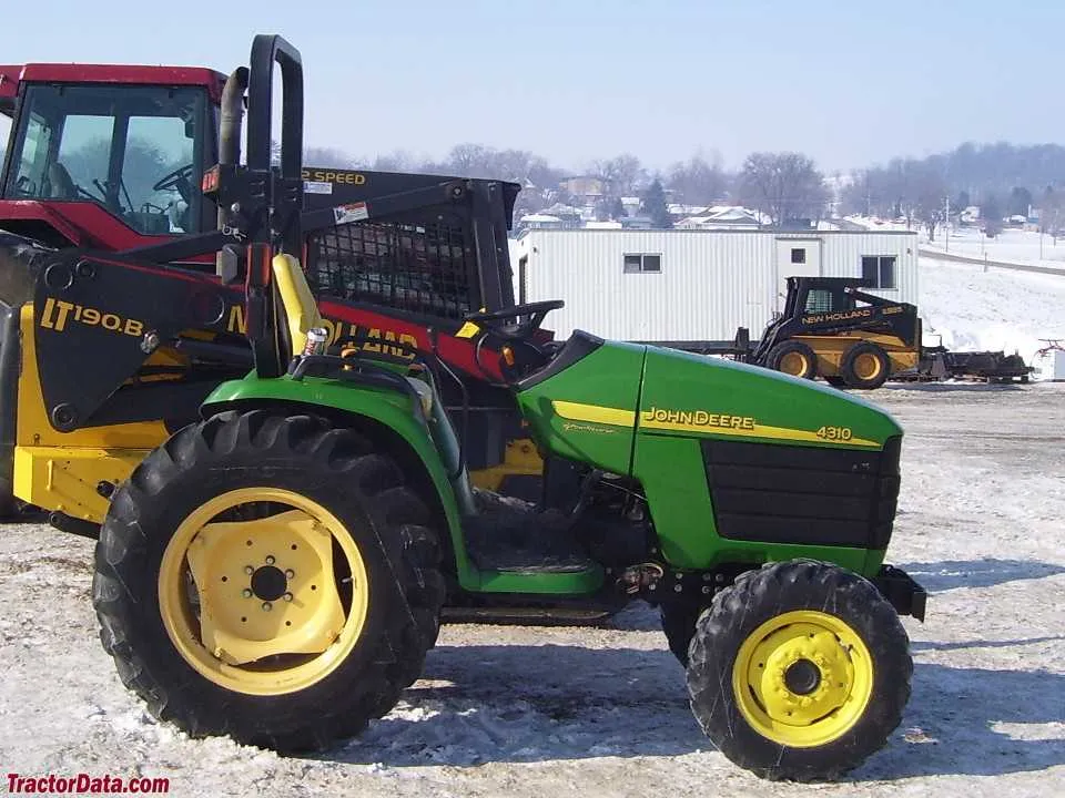 specs john deere 4310