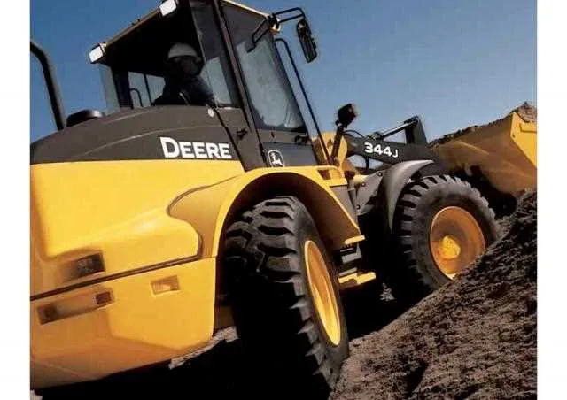 john deere 344k loader specs