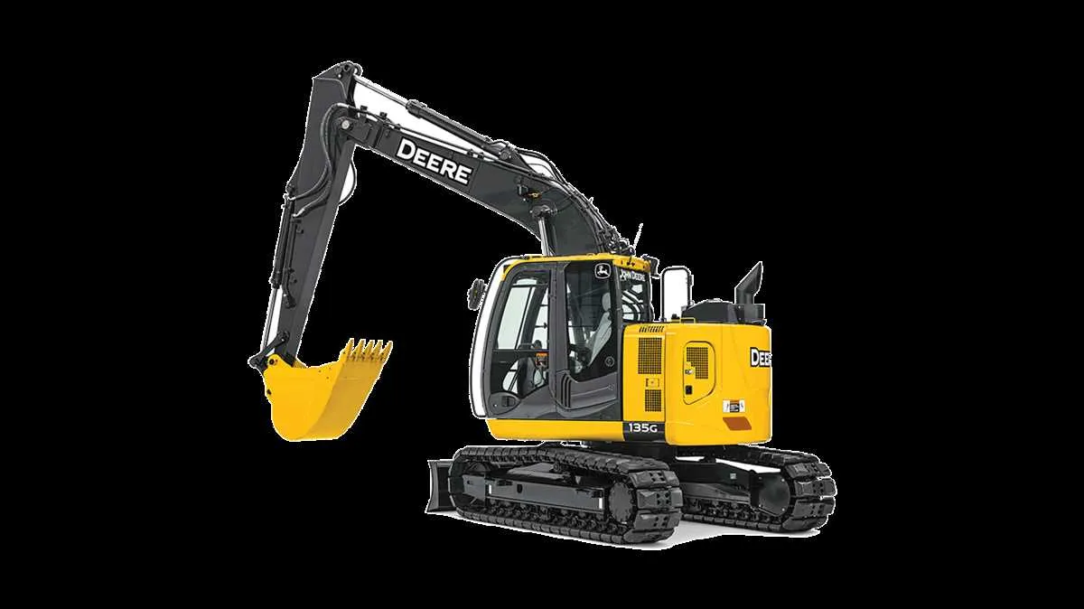 john deere 210g excavator specs