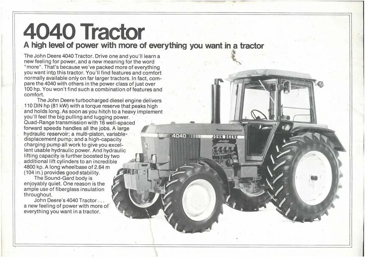 spec john deere 4040 spec john deere 4040
