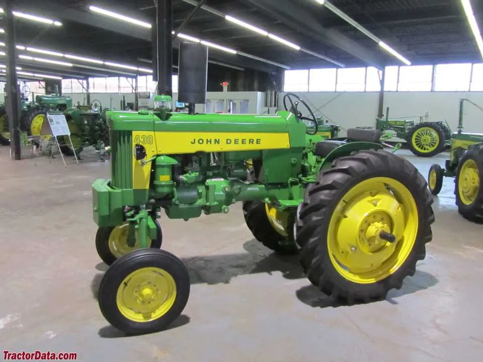 john deere 430 tractor specs