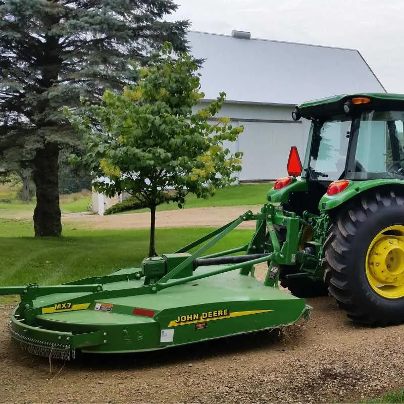 john deere 717 brush hog specs
