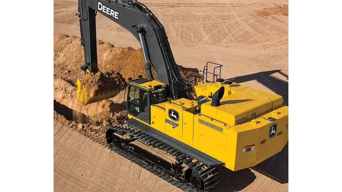 john deere 890 excavator specs