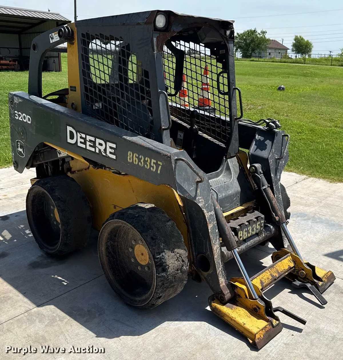 2011 john deere 320d skid steer specs