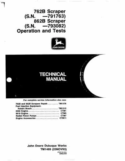 862b john deere scraper specs 862b john deere scraper specs