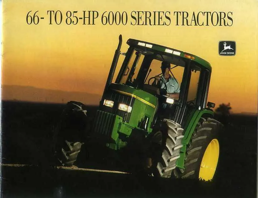 john deere 6000 series tractor specs