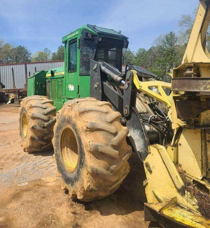 john deere 643k feller buncher specs
