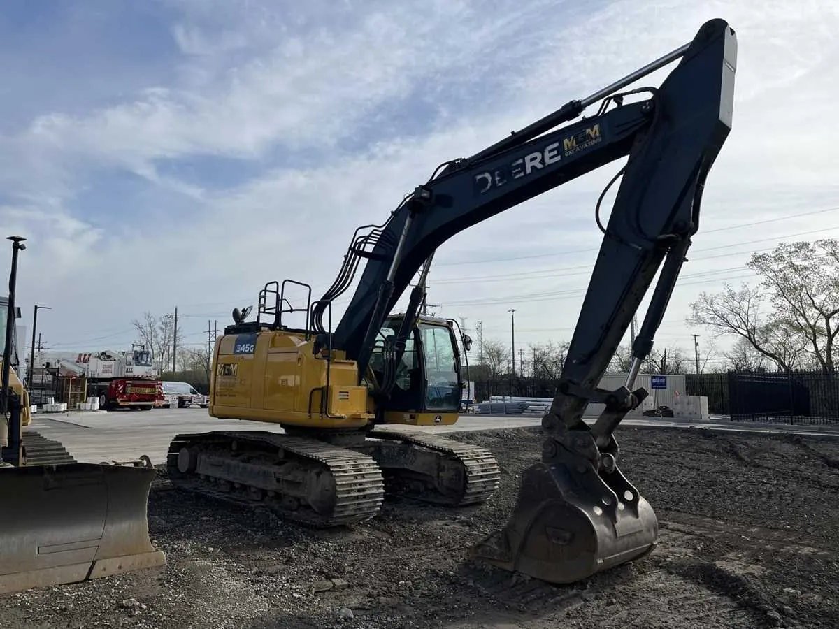 john deere excavator 345g specs