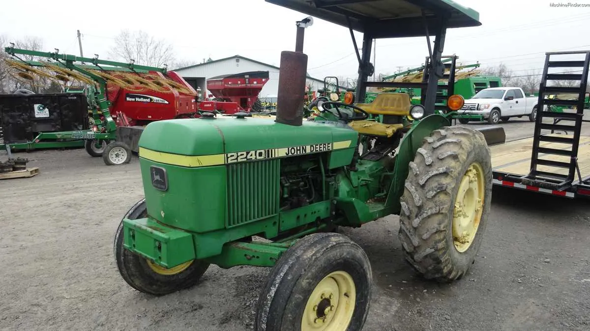 google specs on 2240 john deere tractor
