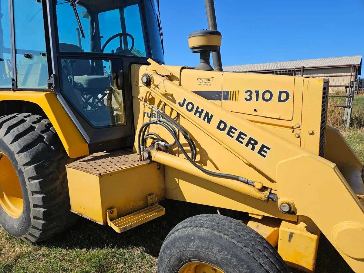 1991 john deere 310d backhoe specs