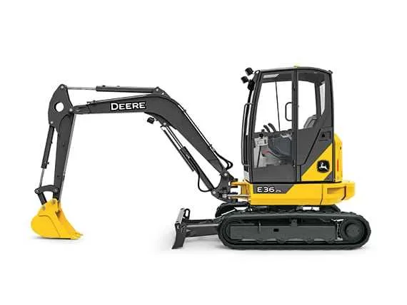 john deere mini excavators specs