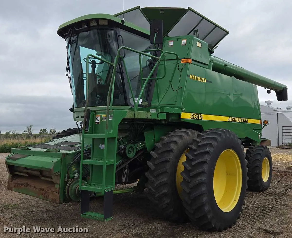 john deere 9610 combine specs