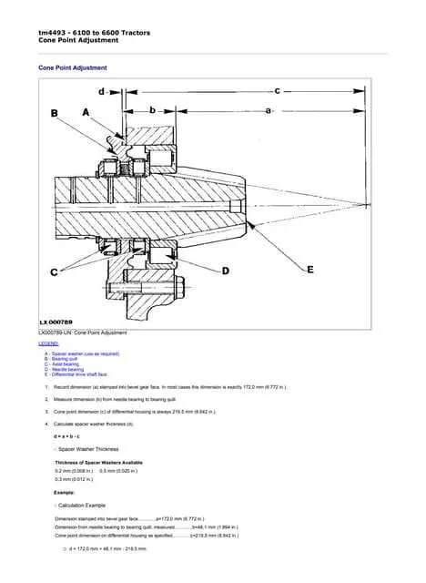 john deere 6200 torque specs