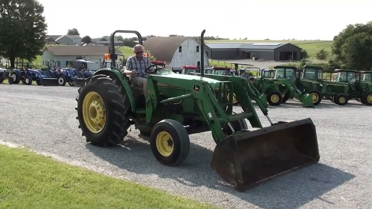 john deere 5400 with loader specs