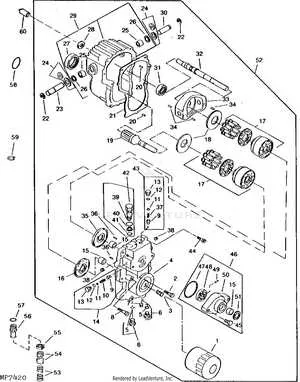 john deere f932 motor specs