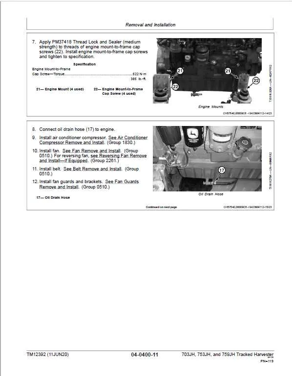 john deere 753jh specs