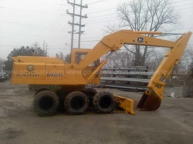 john deere 690c excavator specs