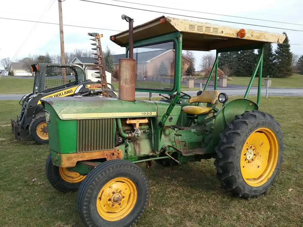 john deere 1020 tractor specs