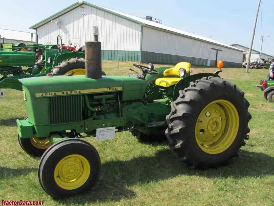john deere 1020 tractor specs