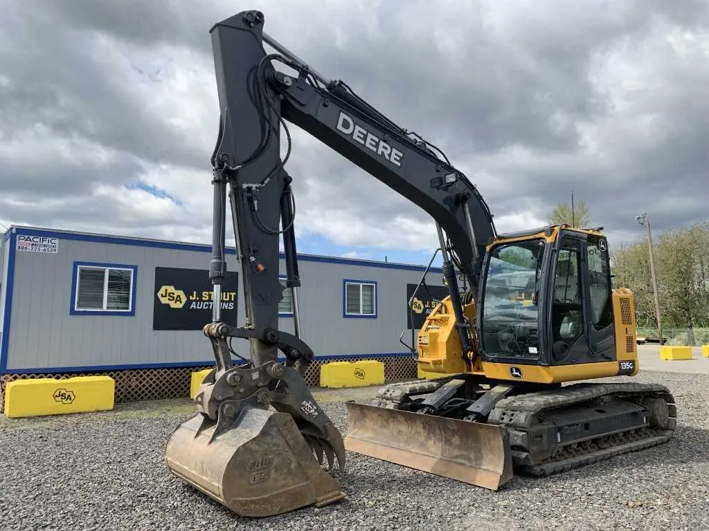 john deere 135g excavator specs