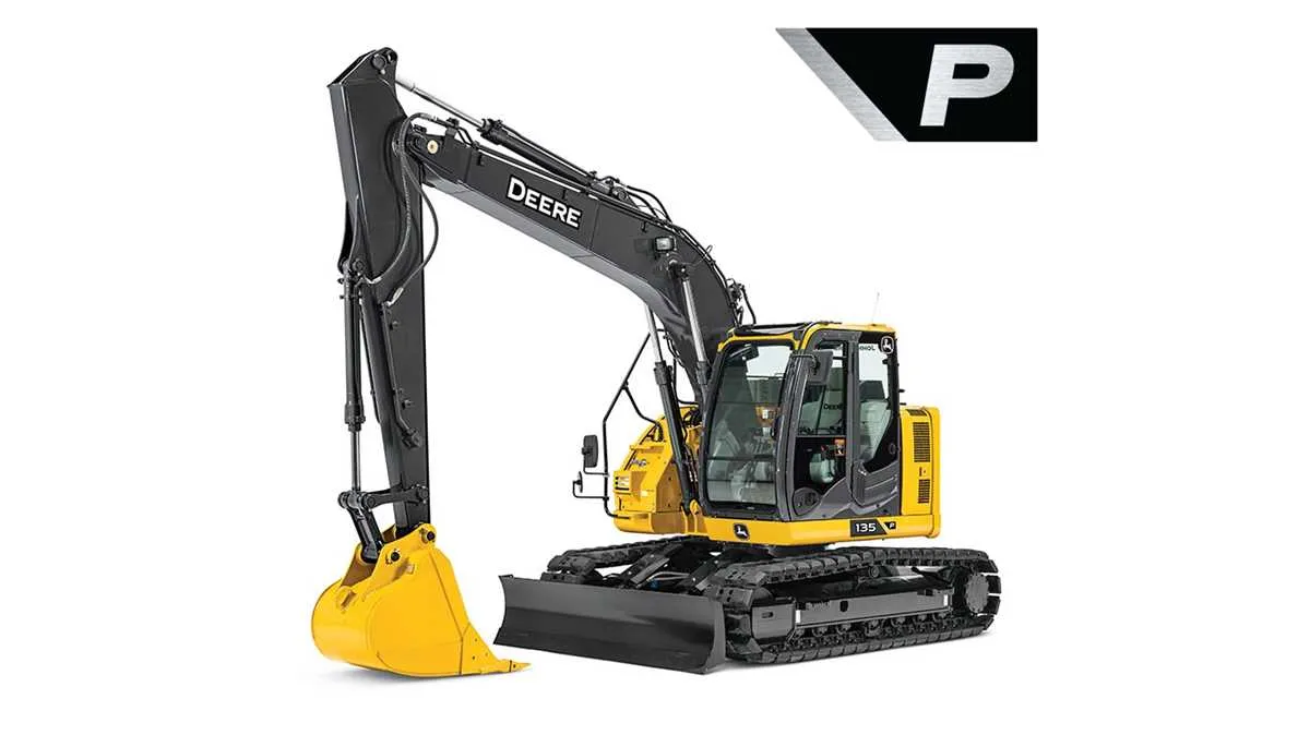 john deere 135p specs